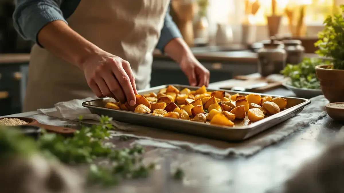 Aardappelen uit de oven: een eenvoudige tip om ze altijd extra krokant te maken