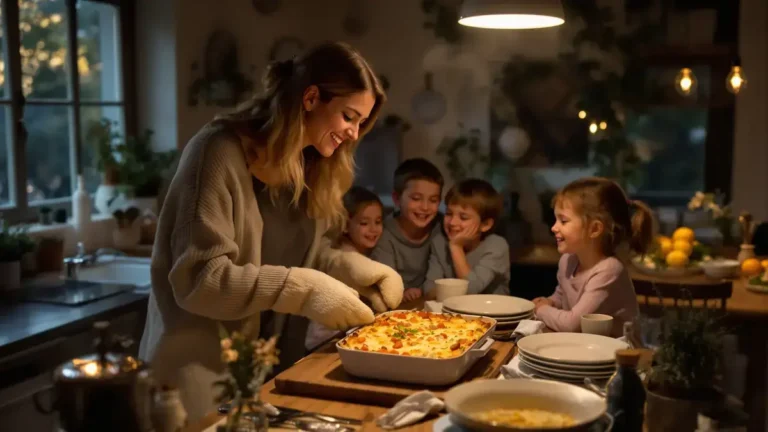 Deze gratin van aardappelen, prei en wortels, eenvoudig te bereiden, onthult een veel rijkere smaak dan je zou denken