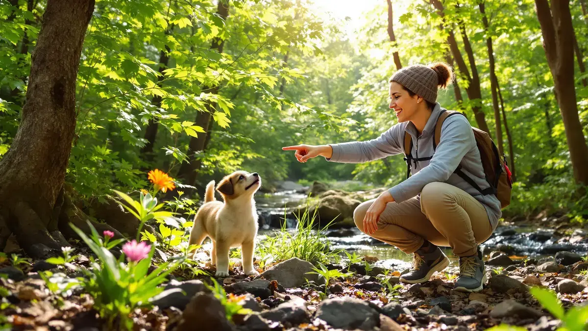 Weinig bekende factoren die de ideale leeftijd bepalen om uw puppy kennis te laten maken met de natuur