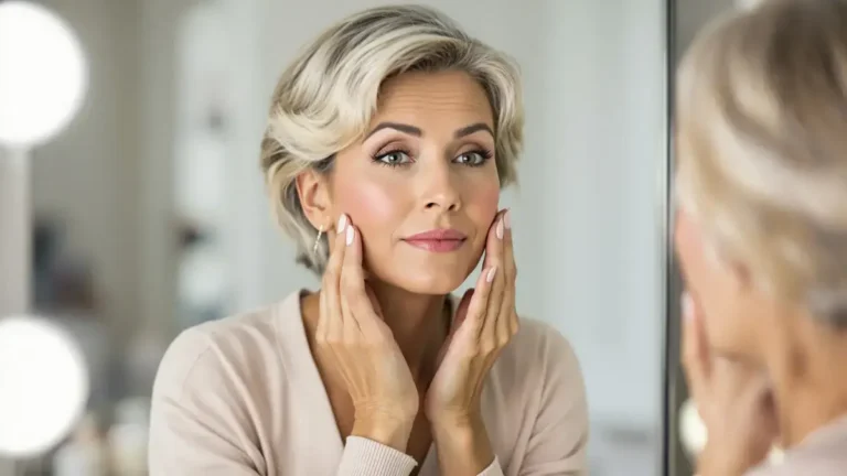 Make-up na uw vijftigste: de belangrijkste zones om uw blush aan te brengen en uw gezicht te verjongen