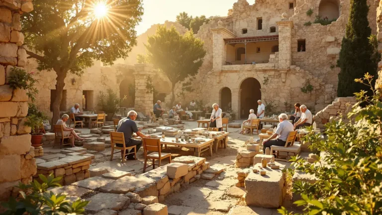 De ontdekking van het oudste verzorgingshuis ter wereld in Israël, daterend uit het Byzantijnse rijk