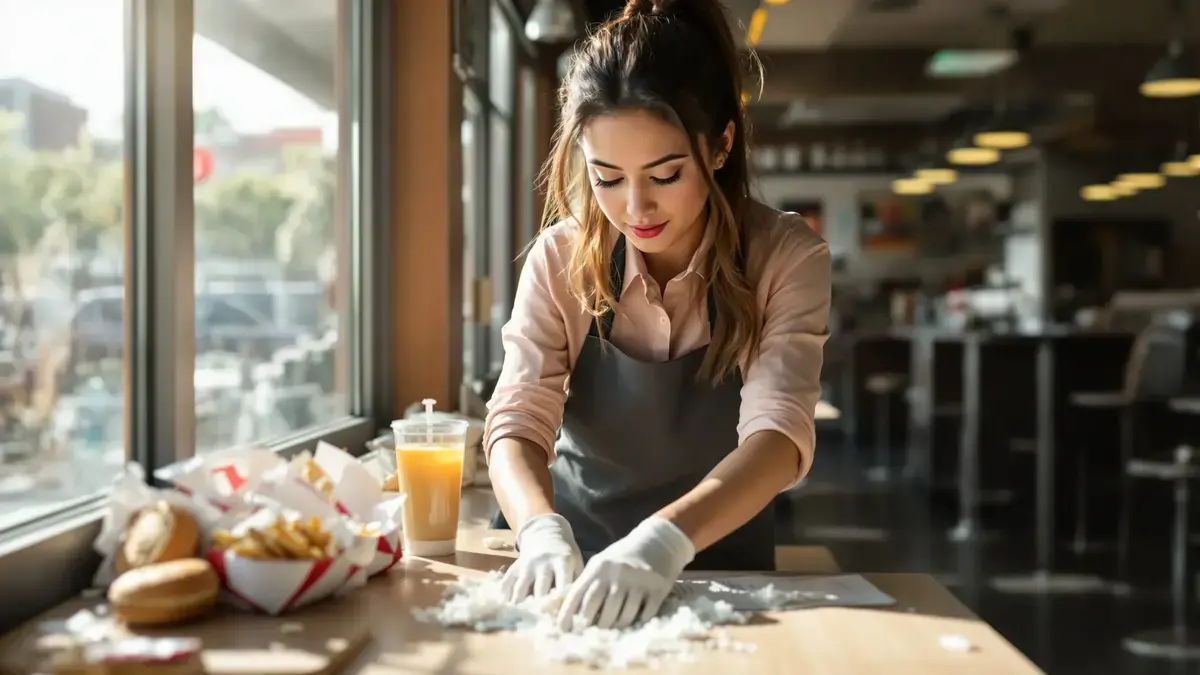 Psychologie onthult dat mensen die hun tafels opruimen in fastfoodrestaurants deze 9 eigenschappen hebben, waarvan de vierde hun bescheiden succes verklaart