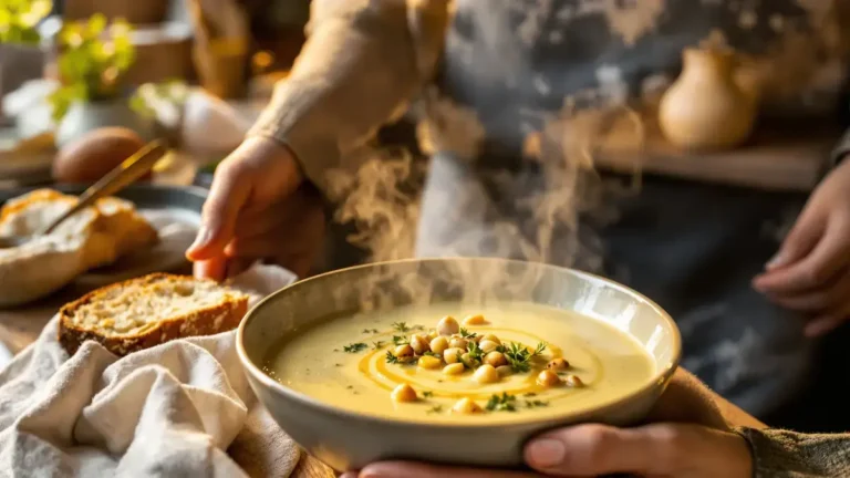 Een romige en betaalbare fluweelzachte knolselderijsoep voor ongeëvenaard genot in alle eenvoud