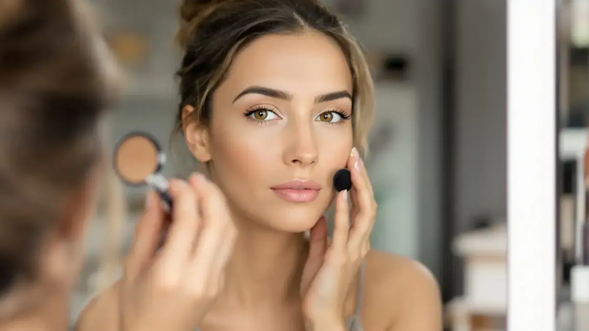 Ontdek de trendy make-uptechniek om uw neus subtiel te verfijnen